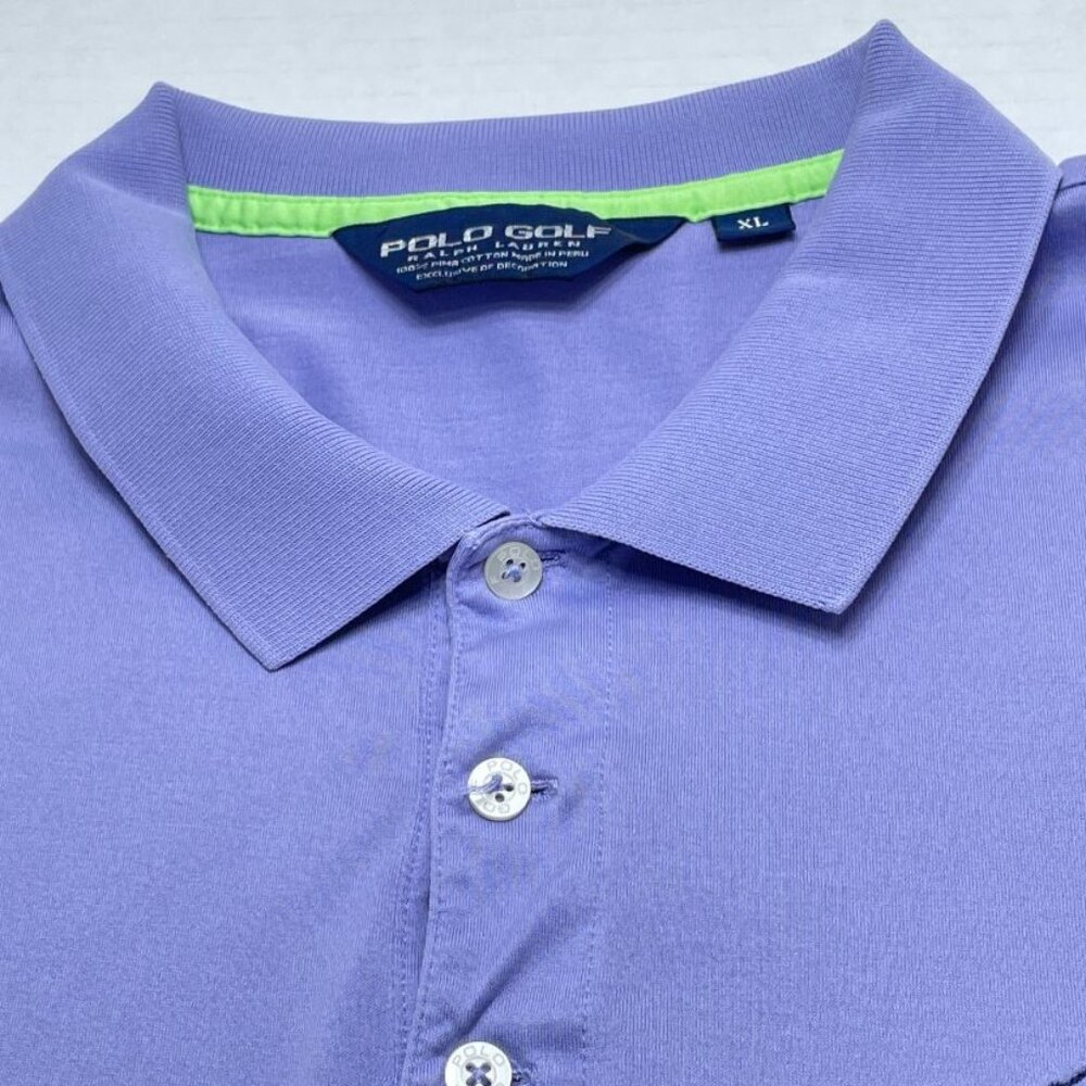 Polo Golf Ralph Lauren Men's Polo Shirt - Lavender - Size XL - EUC